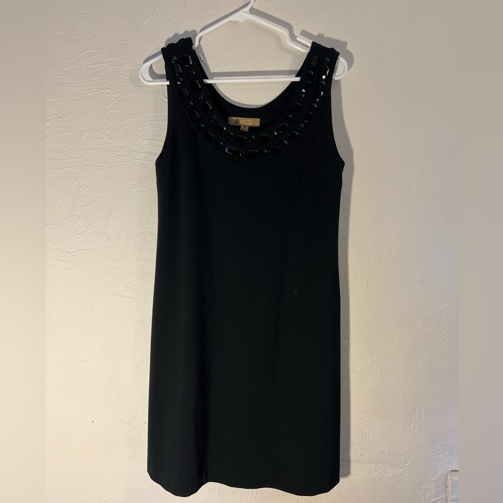 Target black business casual dress, size M